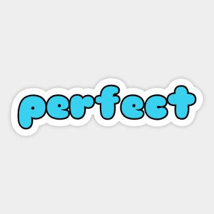 Perfect Blue Sticker